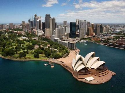 Ibu Negara Australia Sydney Atau Canberra Australia Peta