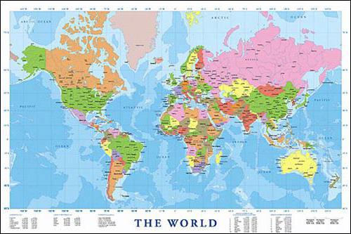 Աշխարհի քարտեզ