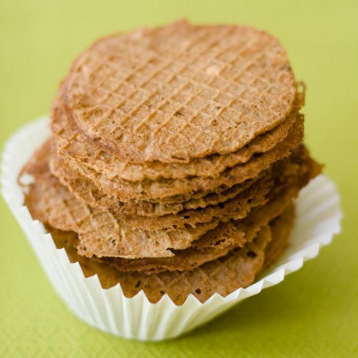 kek Wafer dengan daging cincang