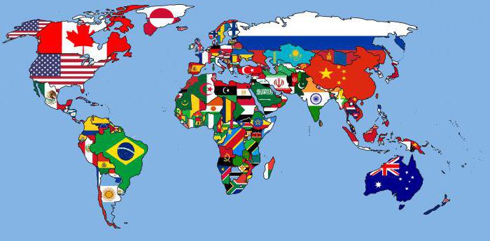 Di negara paling dunia besar Daftar Negara